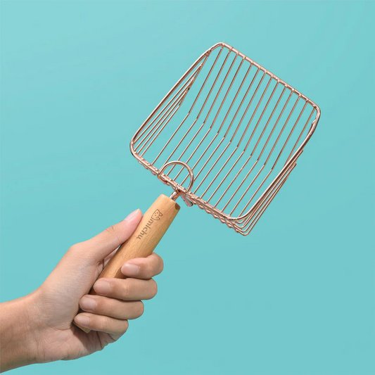 Michu Stainless Steel Cat Litter Scoop - 2 Styles-Petroom