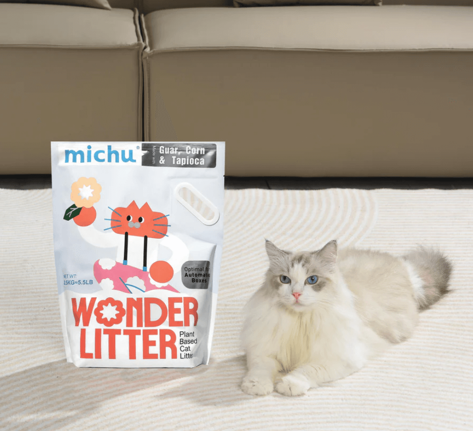 Michu 植物猫砂2.5kg 黑五团购活动来袭-PETROOM
