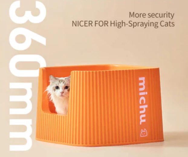 Michu XXL Deluxe Cat Litter Box-Petroom