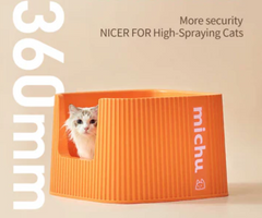 Michu XXL Deluxe Cat Litter Box-Petroom