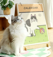 Vertical cat scratchers Board Calendar Style