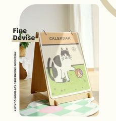 Vertical cat scratchers Board Calendar Style