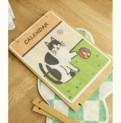 Vertical cat scratchers Board Calendar Style