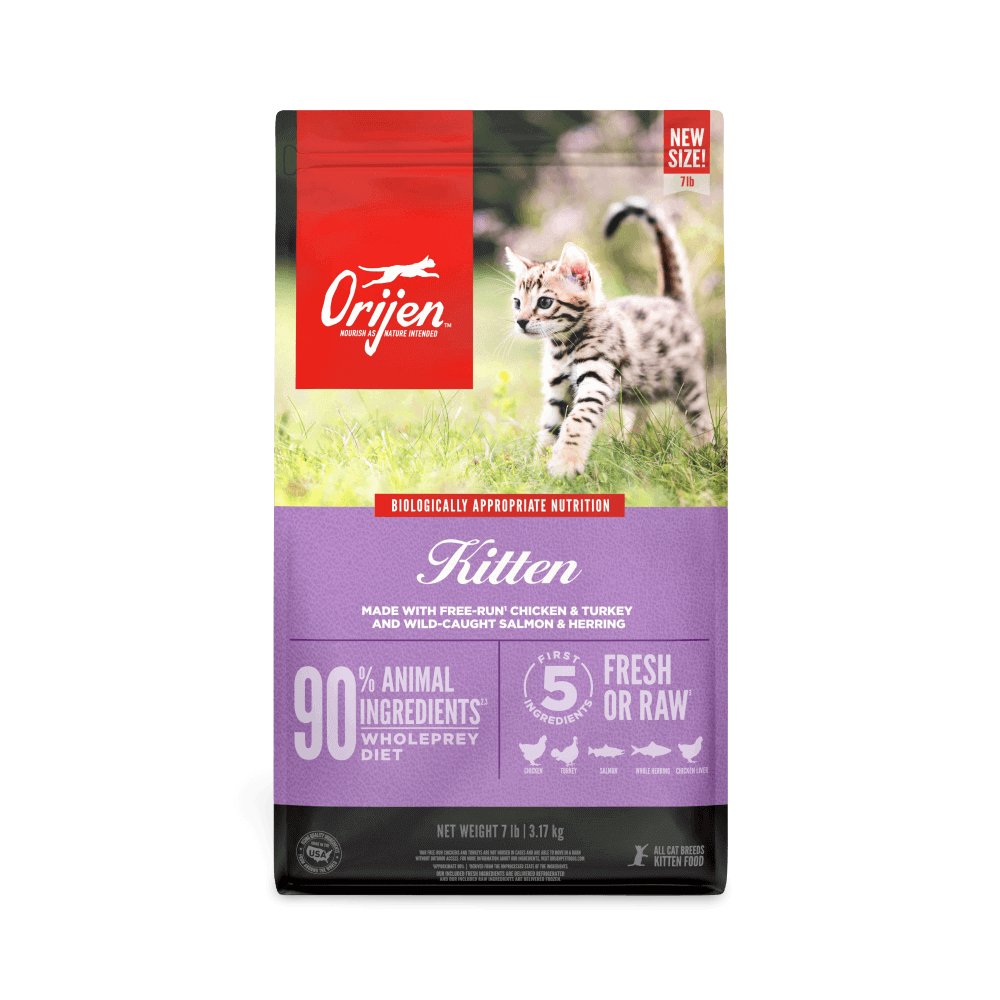 Orijen Kitten Dry Cat Food 3.17kg-Petroom