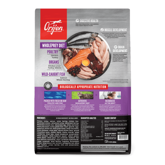 Orijen Kitten Dry Cat Food 3.17kg-Petroom