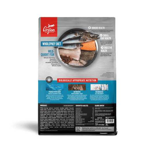 Orijen Six Fish Dry Dog Food 10.6kg-Petroom