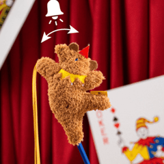 PETSVILLE Kitten Teaser Feather Wand-Petroom