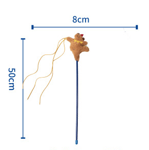 PETSVILLE Kitten Teaser Feather Wand-Petroom