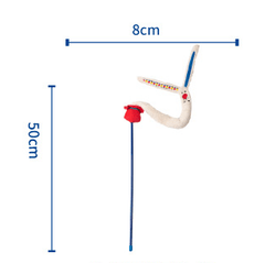 PETSVILLE Kitten Teaser Feather Wand-Petroom