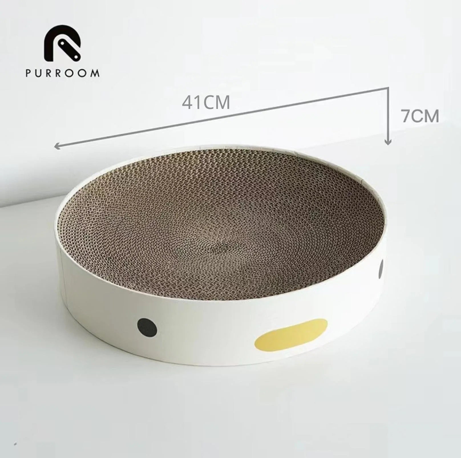 PURROOM Little Chicken Series- Round Cat Scratcher Board-Petroom