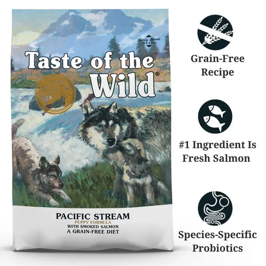 Taste Of The Wild Pacific Stream Puppy Dry Food 12.2kg