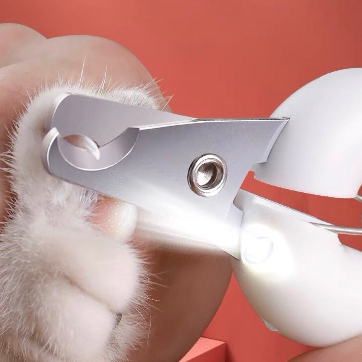 Petpure Cat Nail Clipper With LED Light-Petroom