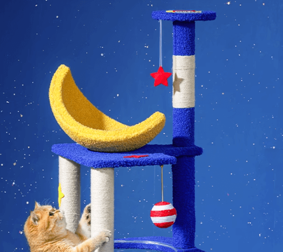 Petroom Galaxy Time Tunnel Cat Tree-Petroom