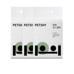 Petshy Green Tea Mixure Cat Litter Dust-free 2.7kg-Petroom
