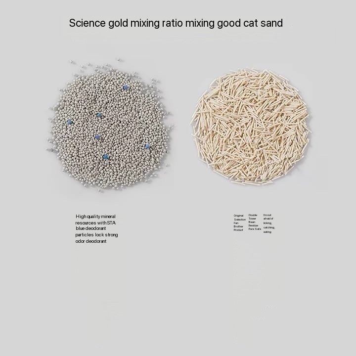 Petshy Mixed Cat Litter 1.5mm 2.5kg-Petroom