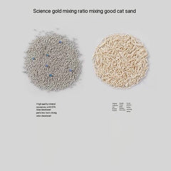 Petshy Mixed Cat Litter 1.5mm 2.5kg-Petroom