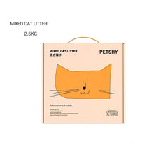 Petshy Mixed Cat Litter 1.5mm 2.5kg-Petroom