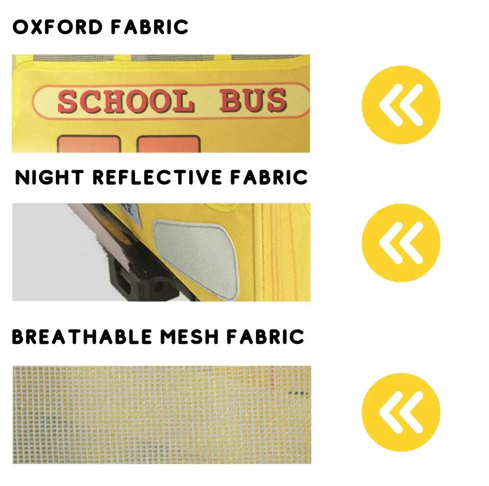 PurLab Multifunctional School Bus Pet Travel Pet Carrier Pet Bag With Wheels-Petroom