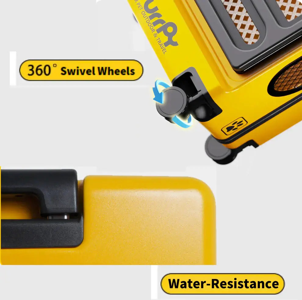 Purrpy "Sugar Cube" Luggage Pet Carrier-Petroom