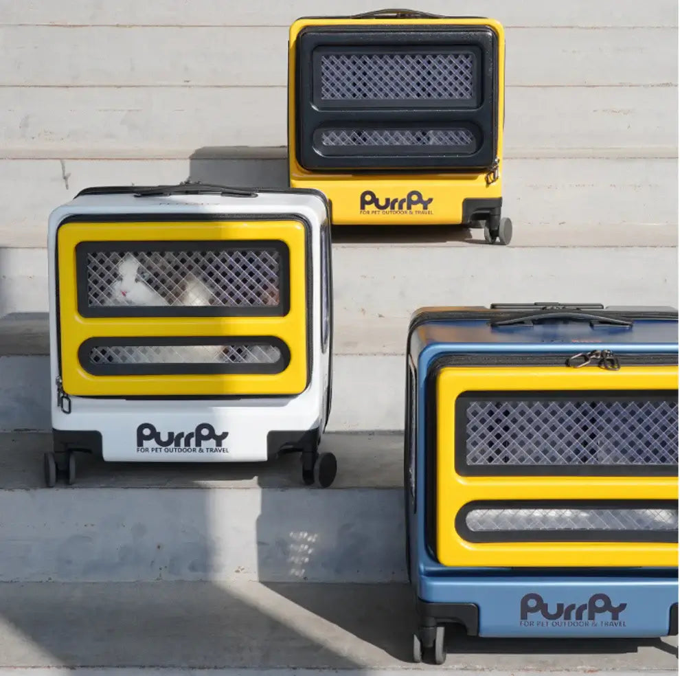 Purrpy "Sugar Cube" Luggage Pet Carrier-Petroom