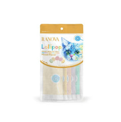 RANOVA Freeze Dried Lollipop Treats For Cats Mix Flavour 5pcs-PETROOM
