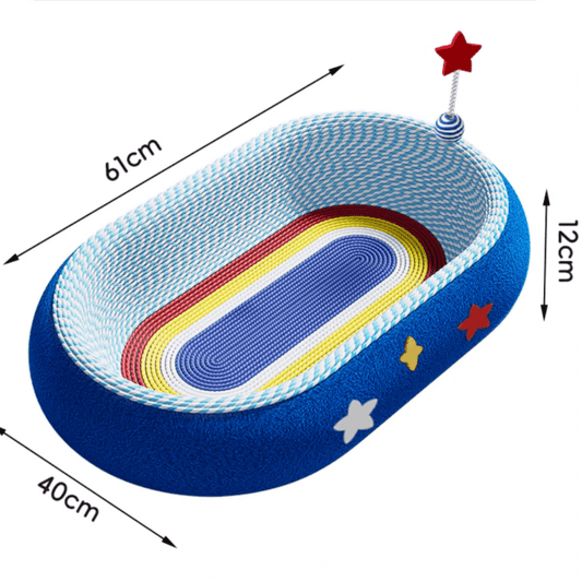 Starry Sky Deep Cat Scratching Bed-Petroom