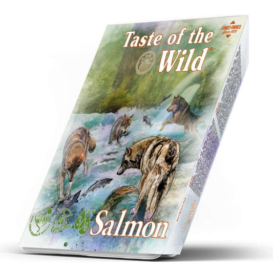 Taste Of The Wild Salmon Herring Fruit & Veg Dog Tray 390g x 7-Petroom