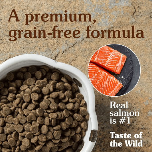 Taste of the Wild Pacific Stream Smoked Salmon Dry Dog Food 18.14kg-Petroom