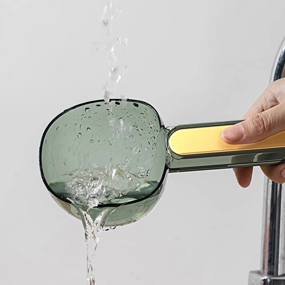 Transparent Pet Food Feeding Spoon With Measurement-Petroom