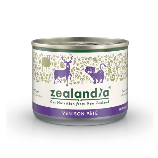 ZEALANDIA Grain Free Venison Pate Cat Wet Food-Petroom