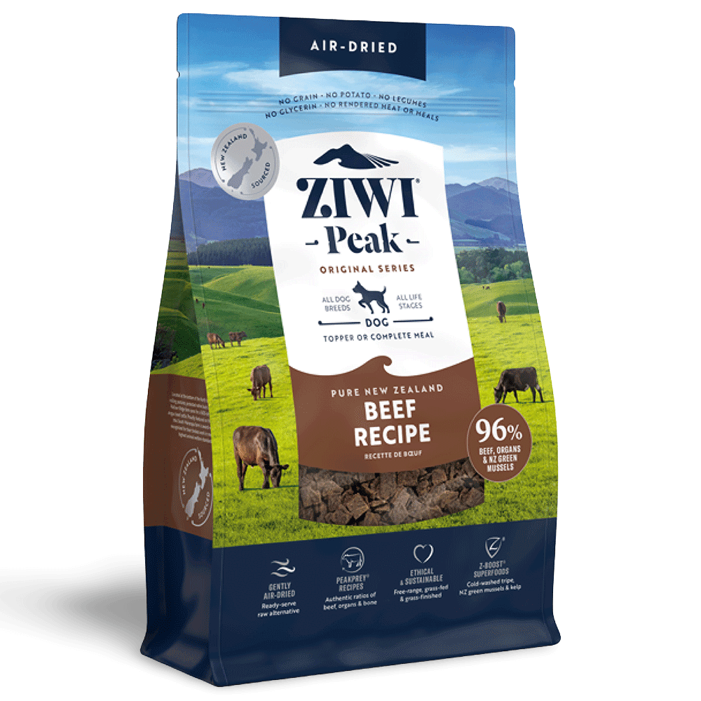 Ziwi Peak Air Dried Beef Recipe Dry Dog Food-PETROOM