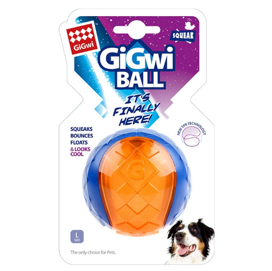 Gigwi Interactive G-Ball Series Squeaky Balls Dog Toy