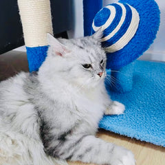 Galaxy UFO Moon Cat Tree – Stylish & Fun Cat Tower Premium