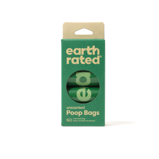 Earth Rated Unscented Refill rolls Dog Poo Bags Refill – Unscented
