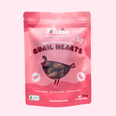Fureeze Freeze Dried Quail Hearts 40g
