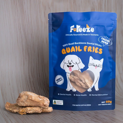 FUREEZE Freeze Dried Quail Fries 50g