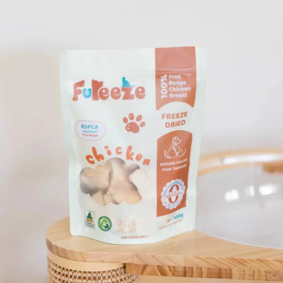 Fureeze Freeze Dried Free Range Chicken Breast 100g